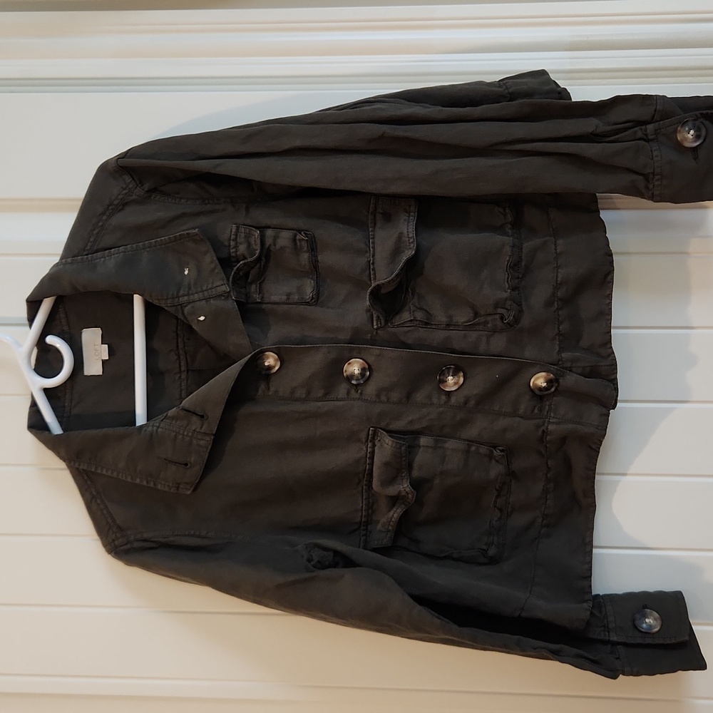 Loft Dark Olive Jacket/women /L